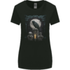 Gothic Skull & Crow with Arch and Moon Women's Wide Fit T-Shirt