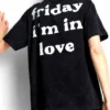 The Cure "Friday I'm in Love" Back Print Short Sleeve T-Shirt | XS–XL