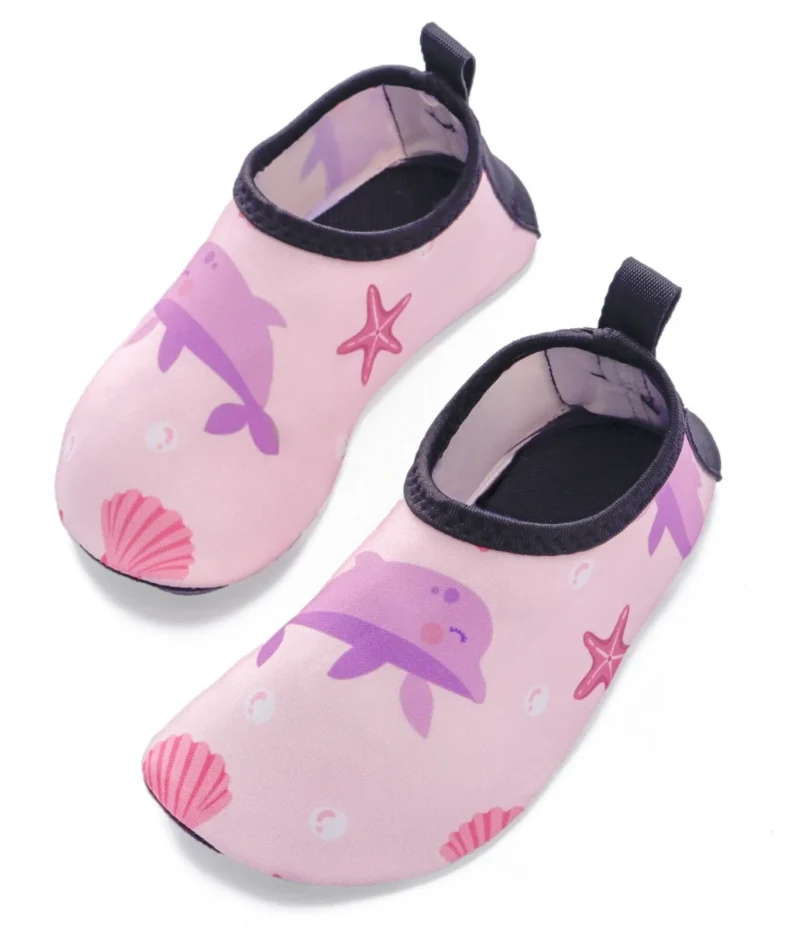 Kids Water Shoes Baby Swim Socks Toddler Aqua Beach Shoes Boys Girls Non Slip