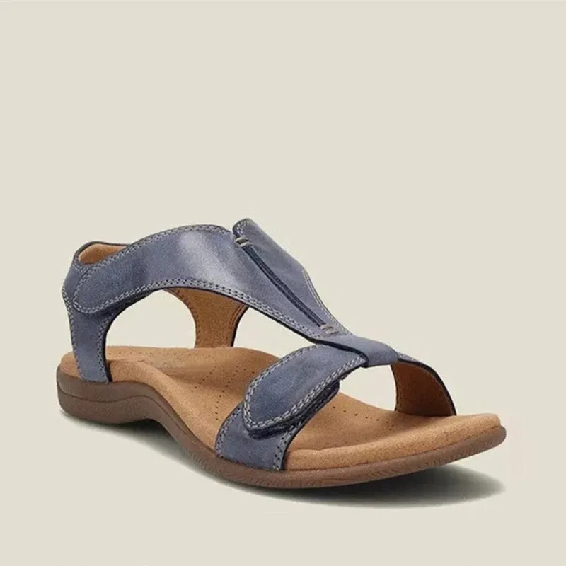 Women's Summer Casual Orthopedic Wedge Sandals Walking Slingback Adjustable Comfort Shoes UK 3-8.5
