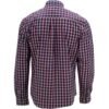 Men's Check Shirt Long Sleeve 100% Cotton Regular Fit Button Down Collared Casual Office Formal Top