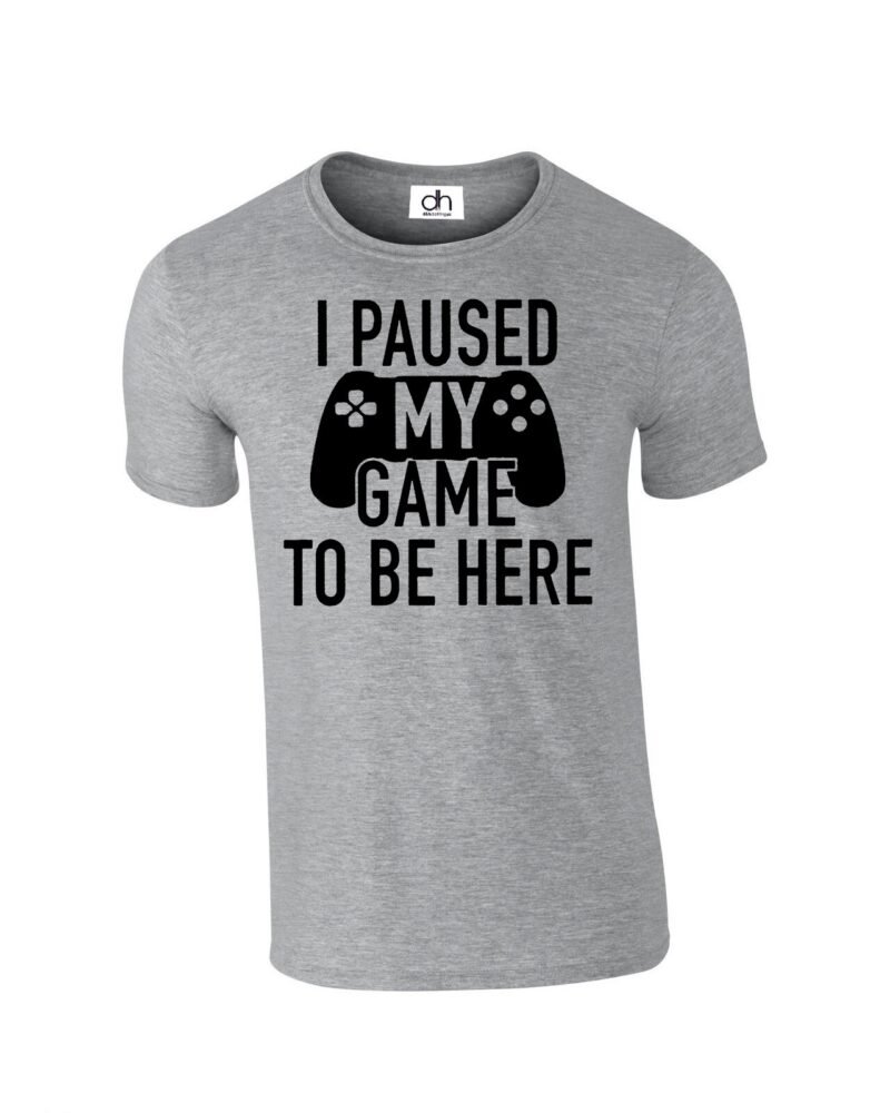 Funny Gaming Slogan T-Shirt – Unisex Cotton Gamer Tee (XS–3XL)