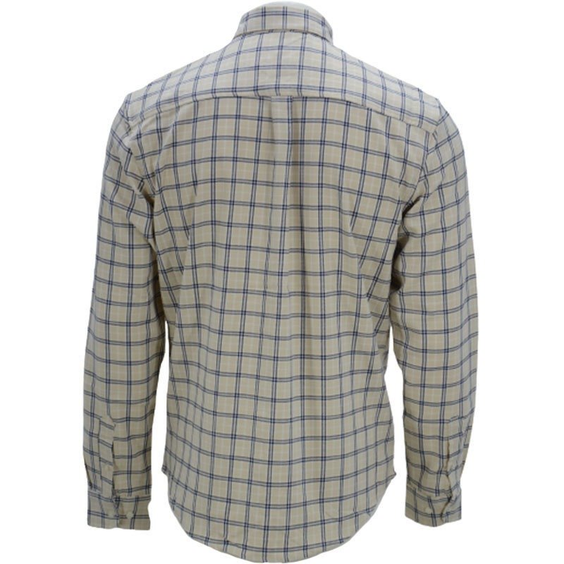 Men's Check Shirt Long Sleeve 100% Cotton Regular Fit Button Down Collared Casual Office Formal Top