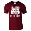 Funny Gaming Slogan T-Shirt – Unisex Cotton Gamer Tee (XS–3XL)