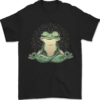 Yoga Frog Meditation Men's 100% Cotton Graphic T-Shirt