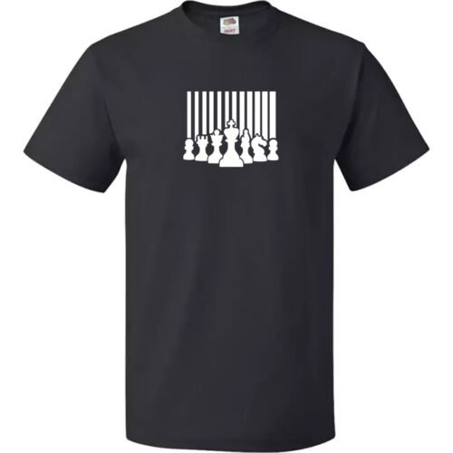 imgi_141_s-l1600 Men's Chess King Queen T-Shirt Regular Fit Cotton Graphic Streetwear Xmas Gift
