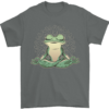 Yoga Frog Meditation Men's 100% Cotton Graphic T-Shirt
