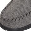 Men's Memory Foam Moccasin Slippers Faux Fur Lined Slip On Anti Slip House Shoes