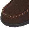 Men's Memory Foam Moccasin Slippers Faux Fur Lined Slip On Anti Slip House Shoes