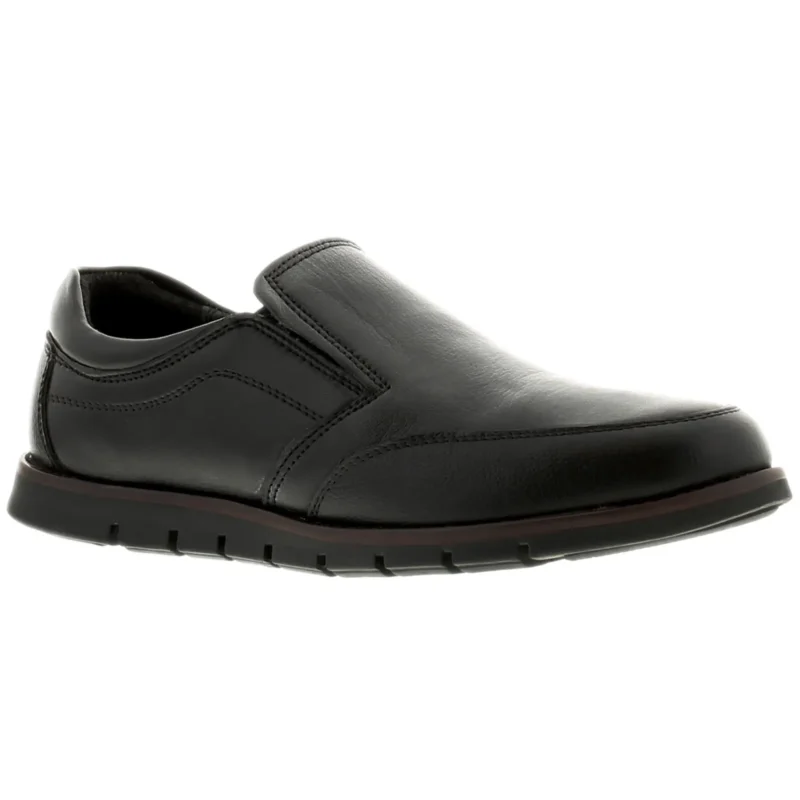 Men's Smart Dress Formal Leather Office Work Wedding Casual Slip On Shoes