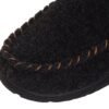 Men's Memory Foam Moccasin Slippers Faux Fur Lined Slip On Anti Slip House Shoes