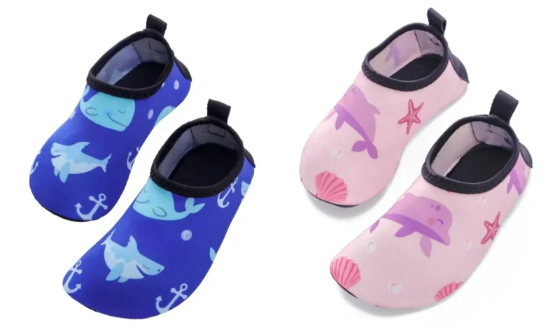 Kids Water Shoes Baby Swim Socks Toddler Aqua Beach Shoes Boys Girls Non Slip