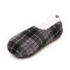 Men's Warm Plush Micro Terry Slippers Non Slip Indoor Comfort Fit Slip On House Shoes Black