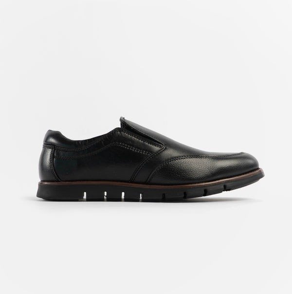Men's Smart Dress Formal Leather Office Work Wedding Casual Slip On Shoes