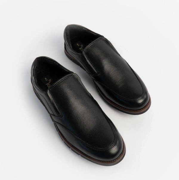 Men's Smart Dress Formal Leather Office Work Wedding Casual Slip On Shoes