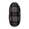 Men's Warm Plush Micro Terry Slippers Non Slip Indoor Comfort Fit Slip On House Shoes Black