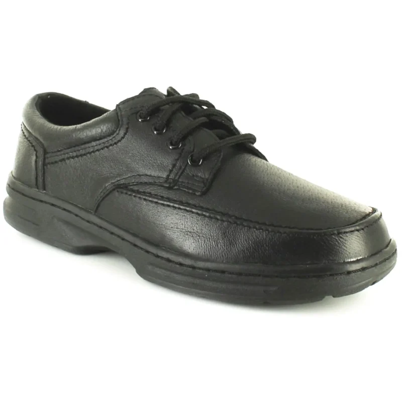 Men's Wide Fit Real Leather Moccasin Shoes Casual Formal Smart Lace Up Comfort Shoes