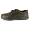 Men's Wide Fit Real Leather Moccasin Shoes Casual Formal Smart Lace Up Comfort Shoes