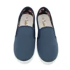Women's Floral Canvas Slip On Plimsolls Casual Flat Pumps Lightweight Trainers Shoes