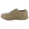 Men's Wide Fit Real Leather Moccasin Shoes Casual Formal Smart Lace Up Comfort Shoes