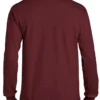 Men's Ultra Cotton Long Sleeve T-Shirt Classic Fit Rib Cuffs Crew Neck Plain Tee
