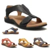Women's Summer Casual Orthopedic Wedge Sandals Walking Slingback Adjustable Comfort Shoes UK 3-8.5