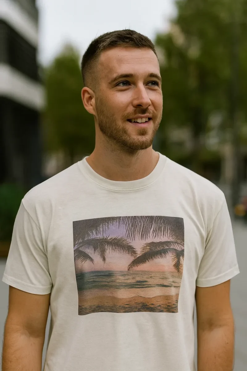Personalised Custom T-Shirt Photo Logo Text Printed Cotton Crew Neck Tee for Hen Stag Work Events & Gifts