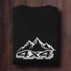 Men's 4X4 Off Road T-Shirt 100% Cotton Regular Fit Graphic Print Crew Neck Novelty Gift