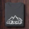 Men's 4X4 Off Road T-Shirt 100% Cotton Regular Fit Graphic Print Crew Neck Novelty Gift