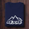 Men's 4X4 Off Road T-Shirt 100% Cotton Regular Fit Graphic Print Crew Neck Novelty Gift