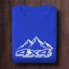 Men's 4X4 Off Road T-Shirt 100% Cotton Regular Fit Graphic Print Crew Neck Novelty Gift